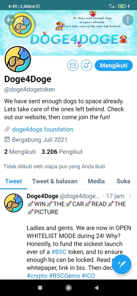 Ocim54's tweet photo. @Bandit_promos @doge4dogetoken @MoonMinerToken https://t.co/lo7GGgfJHU