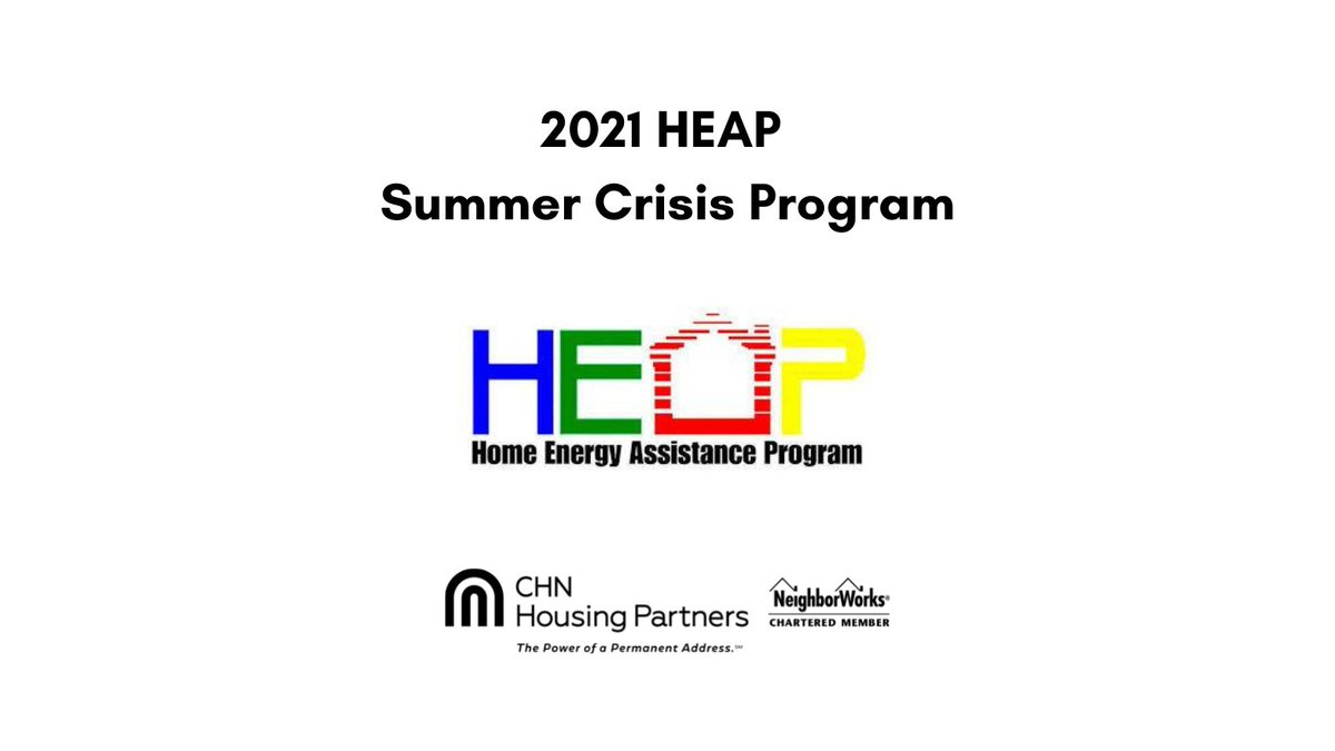 The HEAP Summer Crisis Program is happening now! Eligible Ohioans can receive electric bill assistance, help purchasing a new ac unit or fan or help paying for central ac repairs. 

Schedule at chnhousingpartners.org/utilityassista…

Eligibility requirements: development.ohio.gov/is/is_heapsumm…