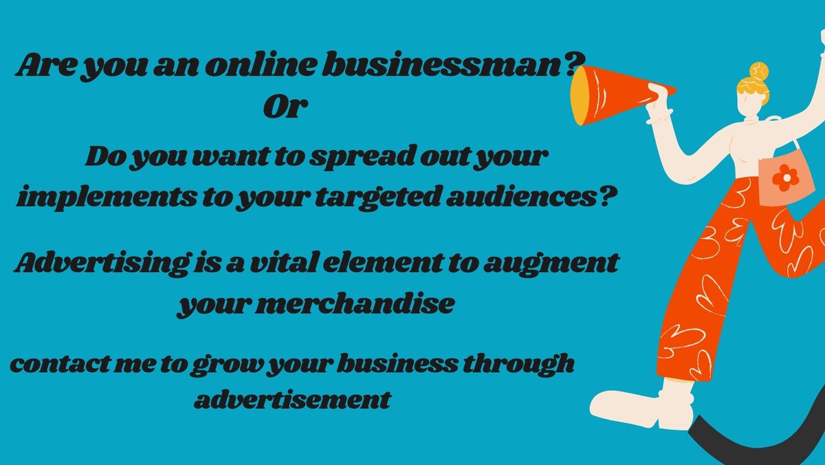In this contemporary era, online business is a very demanding and lucrative business. To be profitable, you need to advertise your business first, people need to know about the business. My experience as a Facebook Ads Expert is quite good.contact me right now.