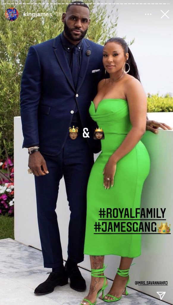 klutchfamilia's tweet photo. LeBron &amp; Savannah from 03 to 2021 https://t.co/uyJontS43s