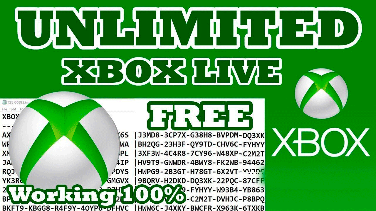 Drijvende kracht wiel Kleverig Free Card Code on Twitter: "Free Xbox Live Codes Unlimited 🔴 Xbox Live  Gold Free 12 months 🎁 #XboxBethesda #Xbox20 #Xbox #MicrosoftStore  #FreeGames #XboxGamePass #xboxlive #xboxlivegold #Generator ✓  https://t.co/xIJwsAc7SS ✓ https://t.co/UriKKRwdFj" /