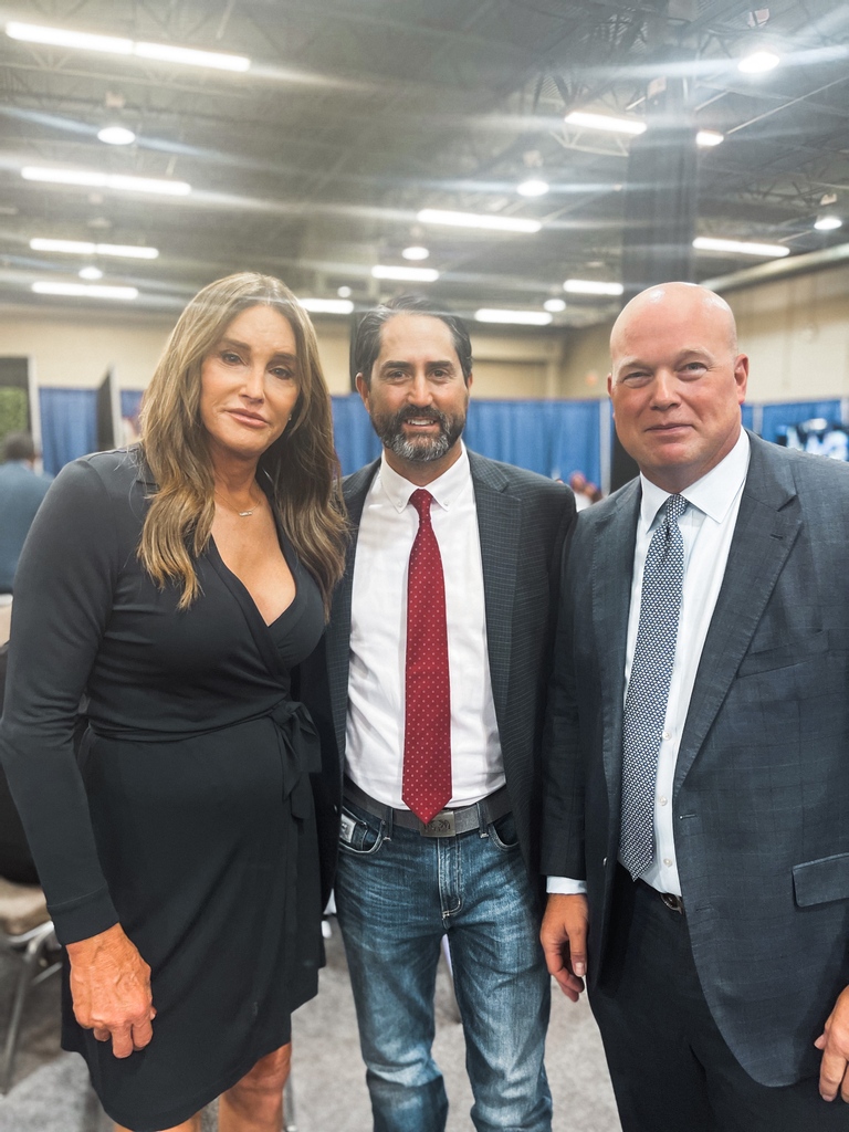 TolmanGroup's tweet image. 💥@TolmanBrett meeting with @Caitlyn_Jenner and Former Attorney General @MattWhitaker46 this past weekend at @CPAC. 

#TolmanGroup #CPAC2021 #CPACTX #FreedomofSpeech #FreedomofReligion #FreedomofPress #FirstAmendment