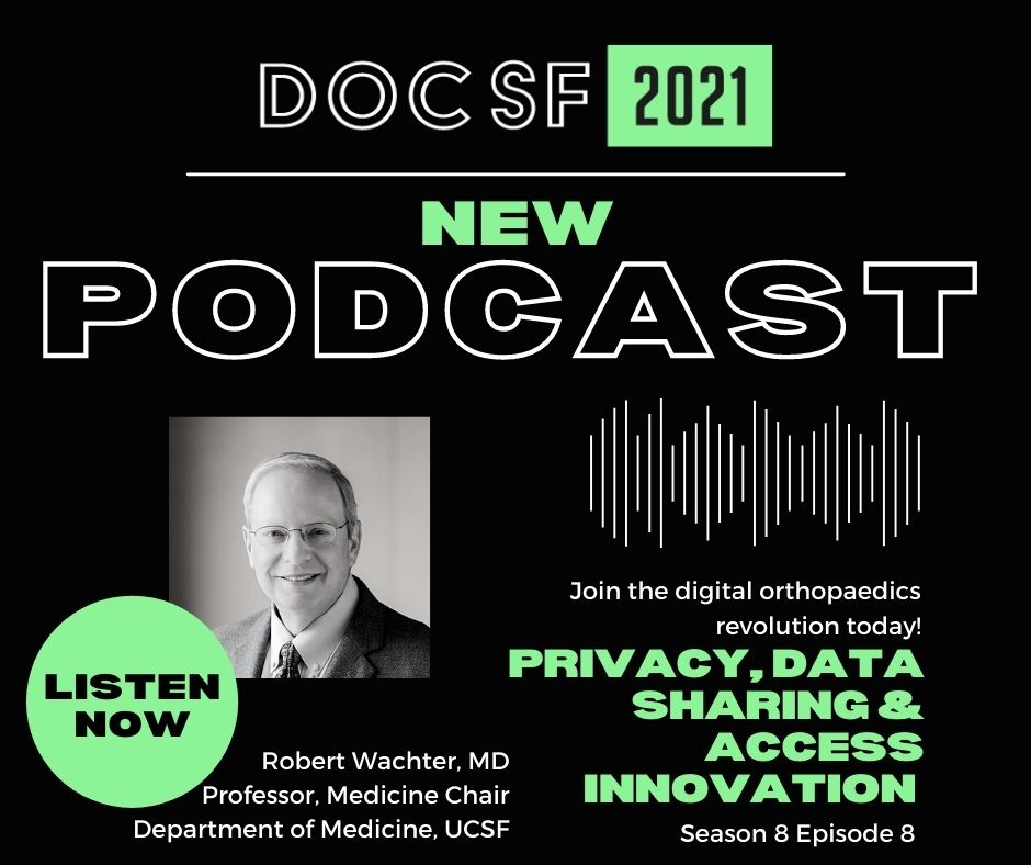 theDOCSF's tweet photo. New #Podcast Episode!
#DOCSF21 Keynote: Privacy, Data Sharing & Access Innovation - Presented by Dr.@Bob_Wachter
https://t.co/yl0qQKG2K0
#DigitalHealth #AI #dataprivacy https://t.co/4eKhTBke9I