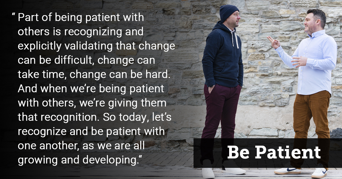 ADeeperWay's tweet image. A new #podcast episode will be dropping on Friday at psychologyatwork.buzzsprout.com focusing on one of our #foundationaltenets - Be Patient