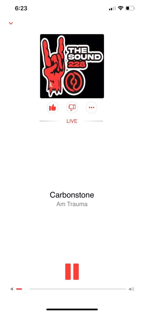 Hell yeah <a href="/thesound228/">The Sound</a> spinning this new banger #AMTrauma by <a href="/xcarbonstonex/">CARBONSTONE</a>  always showing love for #Newrock 🤘🏻🔥🤘🏻🔥