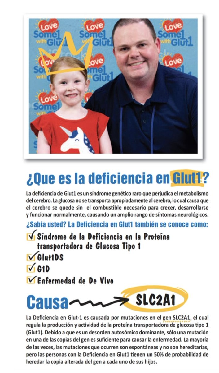 Deficitdeglut11's tweet photo. El Déficit de Glut1 tiene una prevalencia de 1:24.000 personas, lo que significa que en Chile deben haber unas 800 personas con este síndrome, pero hasta ahora solo hay 18 personas diagnosticadas. Ayúdanos a encontrar al resto!!! https://t.co/yOOkWvqhpx