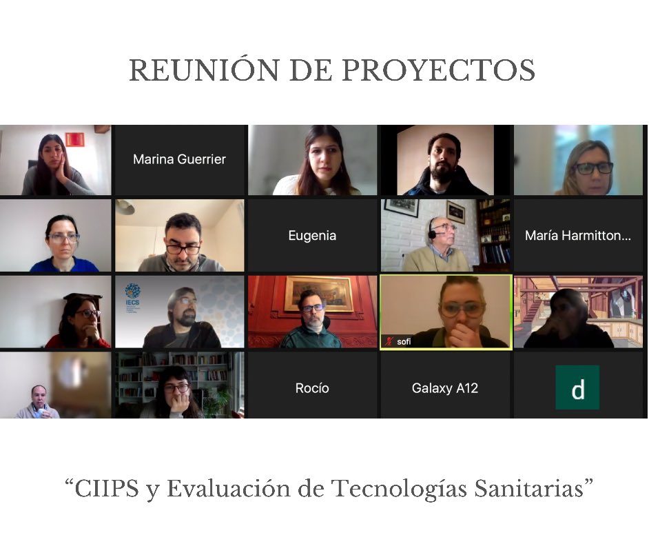 iecsarg's tweet photo. 👉#ReunionDeProyectos de #IECS :
El #CIIPS y el #ETS nos contaron que están trabajando en un nuevo modelo financiado por la Organización Mundial de la Salud (OMS) para ayudar a ajustar la respuesta de los sistemas de salud y las políticas de reapertura de actividades. https://t.co/xw9i1bASyU