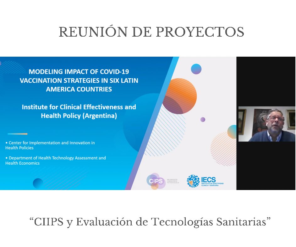 iecsarg's tweet photo. 👉#ReunionDeProyectos de #IECS :
El #CIIPS y el #ETS nos contaron que están trabajando en un nuevo modelo financiado por la Organización Mundial de la Salud (OMS) para ayudar a ajustar la respuesta de los sistemas de salud y las políticas de reapertura de actividades. https://t.co/xw9i1bASyU