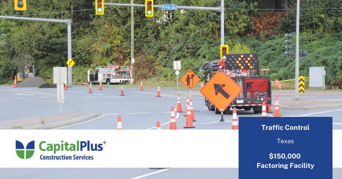 CashFlowSolver's tweet image. A  TX traffic control subcontractor, given a large TX DOT contract, feared he wouldn&apos;t meet his growing weekly payroll. 

CapitalPlus provided $150K of factoring for his weekly invoices. They met their weekly payroll and could take on additional projects.

Call if you need help.