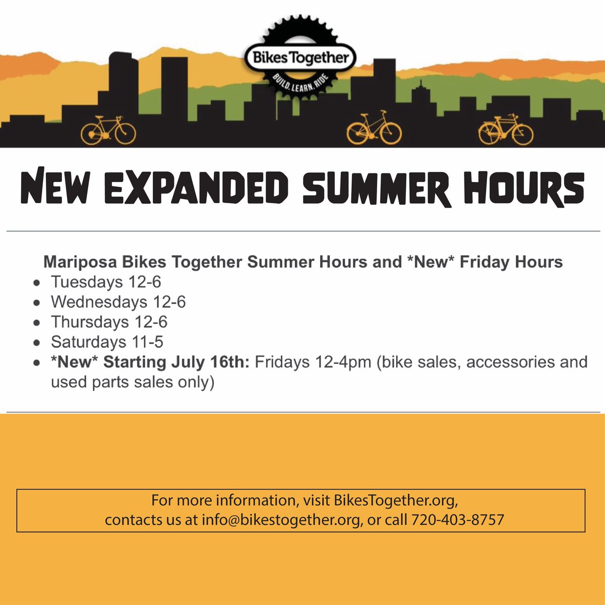 Bikes Together tweet media