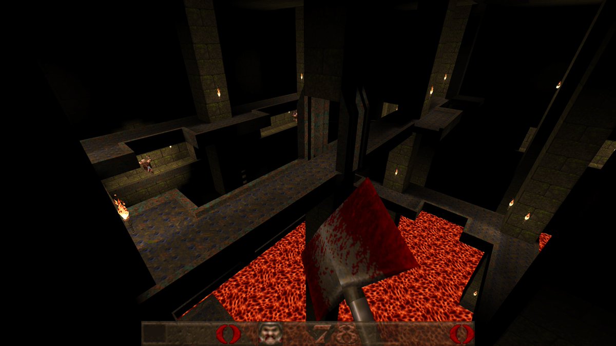 CDiSnyder's tweet image. More screenshots #quake #quakemapping
#mapping #gamedev #IndieGameDev #retro
#RetroGaming #boomershooter