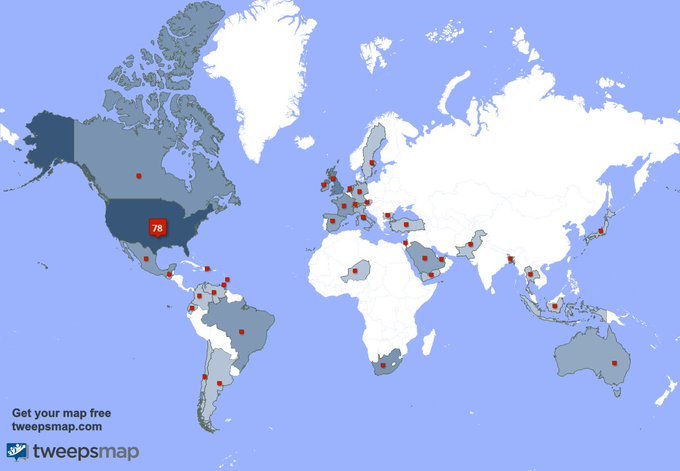 Special thank you to my 18 new followers from USA last week. https://t.co/ehSzksBNsJ https://t.co/4x
