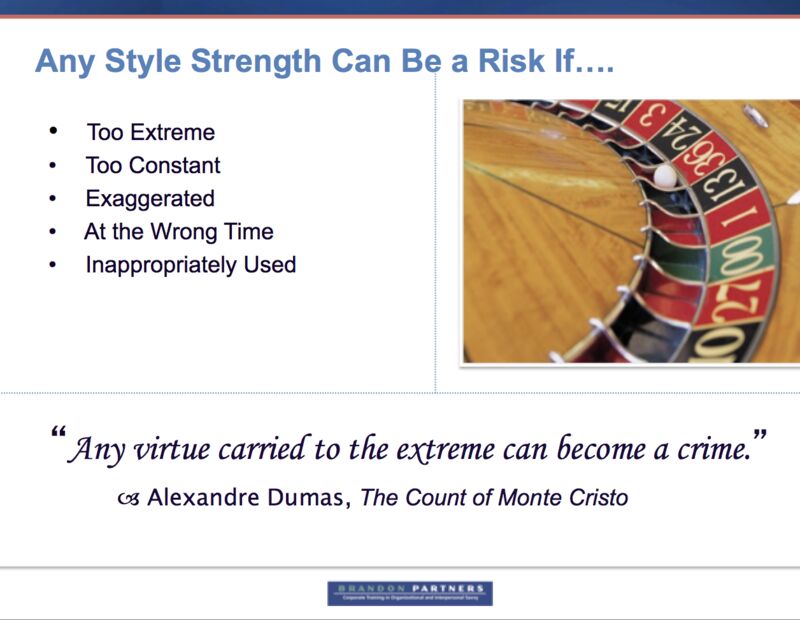 BrandonPartners's tweet image. I was honored to deliver a 90-minute Organizational Savvy webinar last wk to 400 people globally for a major #fintech client. Topic: Political Style strength becomes a liability when used in the extreme. Your thoughts?
#leadership #personaldevelopment #politicalsavvy #training