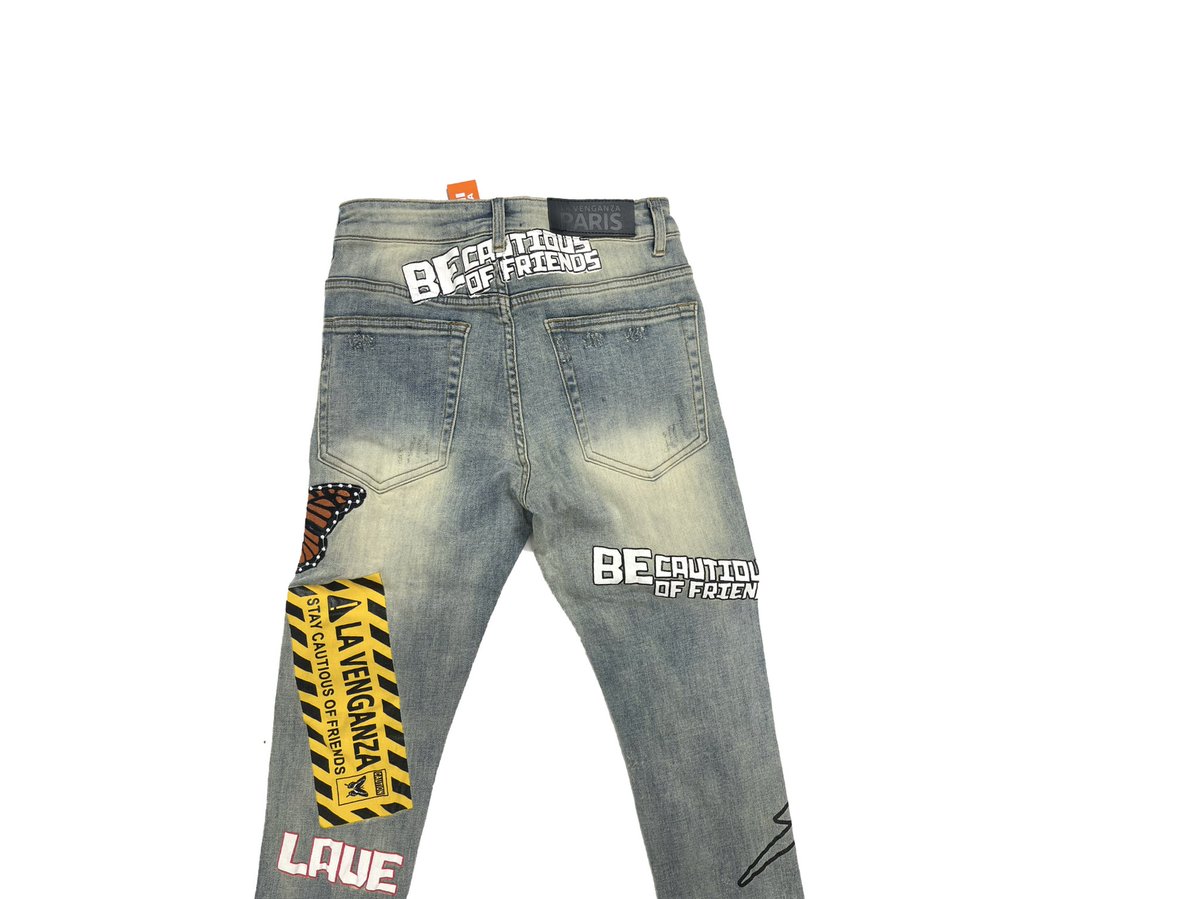 GiovanniParisLA's tweet photo. Sneak Peak Of Our SS21 014 Hand Distressed City Of Paris Denim Jeans Releasing This Next Week https://t.co/V27zZYRFfi