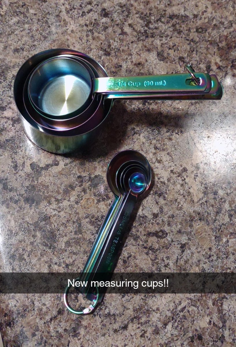 New measuring cups!! #newmeasuringcups #kitchenstuff