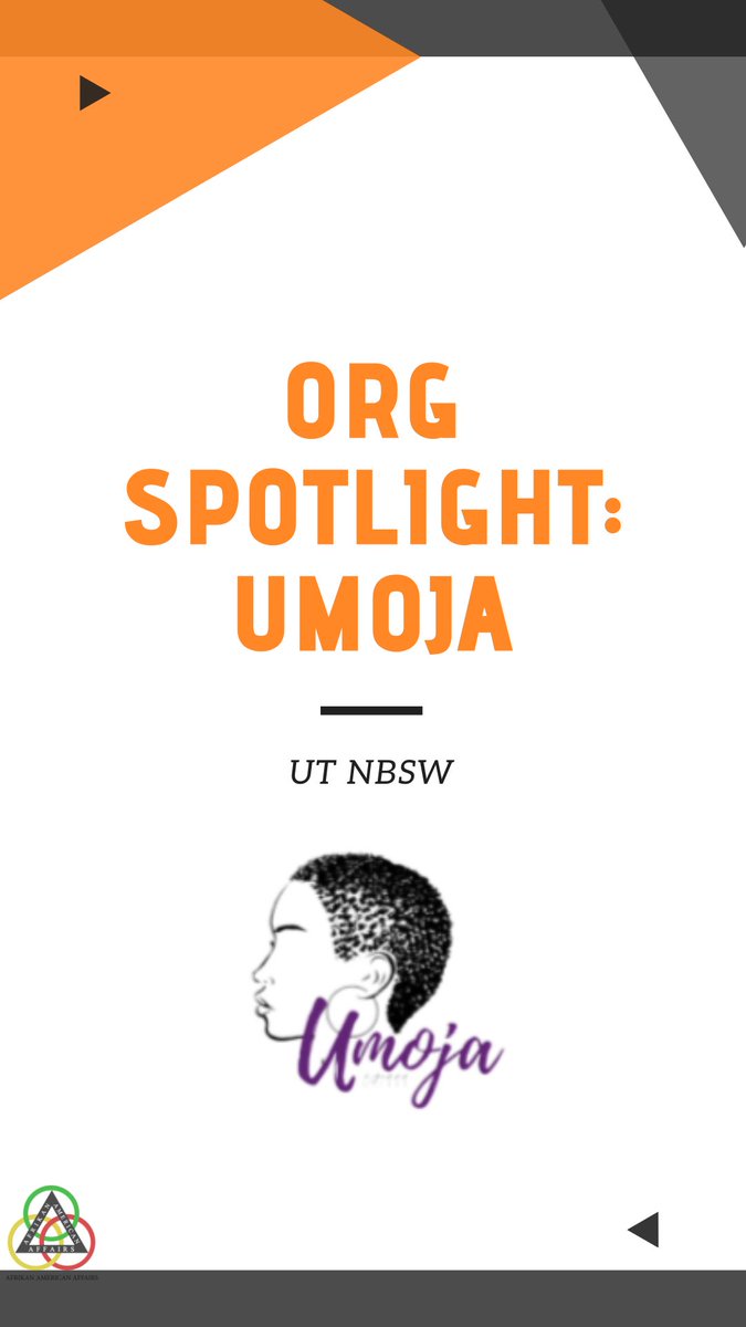 utnbsw's tweet image. Meet @TexasUmoja ! #orgspotlight ✨💜🤘🏽
