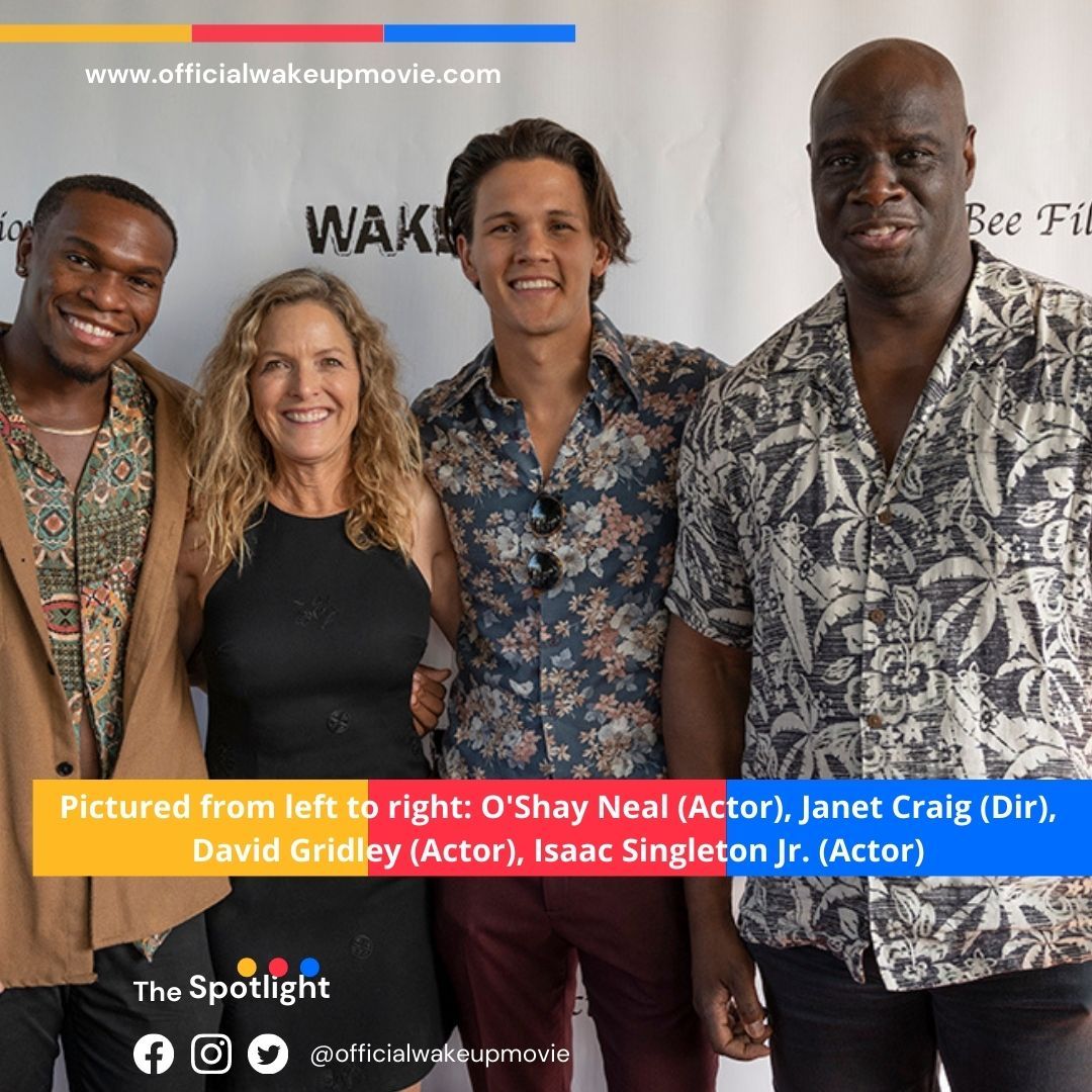 WakeUp_Movie's tweet photo. Wake Up had its Cast &amp; Crew Screening! Special thanks to the cast, crew, producers and sponsors who are helping make this film possible! #theenemyisinplainsight #predatorORprotector @raisinghopeinc @forever_found @OshayNeal @janetcraigact @DavidGridley @IsaacCSingleton https://t.co/rO35Elhbwg