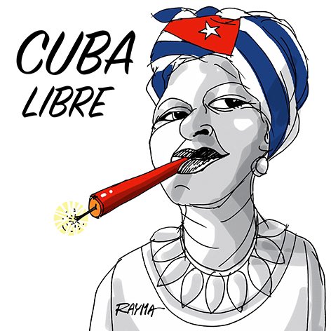 Una dictadura que ha matado , encarcelado y torturado a muchos ciudadanos, pero que no puede matar el anhelo de Libertad de su gente! 
Ojala la Libertad de Cuba sea la Libertad de America Latina y sus ideas trasnochadas en tiranias disfrazadas de revolucion... Fuerza Cojones !🇨🇺