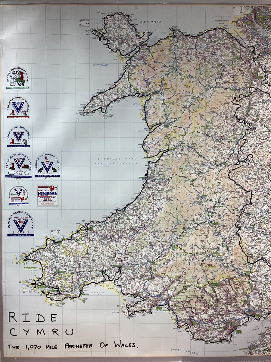 5 Day Guided Tours available very soon around the 1,000 mile perimeter of Wales. Small groups up to 12 riders led on the route made known by the <a href="/RIDECymru/">ⓇⒾⒹⒺ CYMRU MCC Evel Knievels charity event</a> charity event. Best suited to Adventure style bikes &amp; experienced riders. Monday to Friday Tour. Email info@ridecymru.com RT