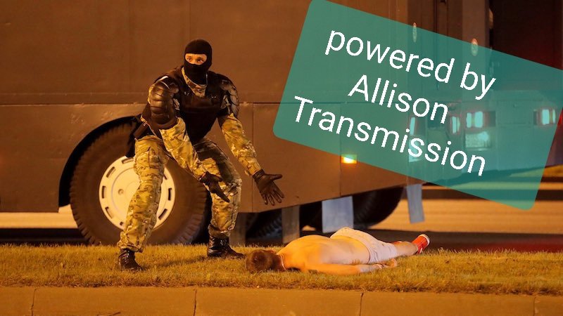 FreeBelarus3's tweet photo. @IndyGoBus @AllisonTrans Pleasr stop supplying your Transmission to Belarusian regime. US has sanctioned many companies supporting Lukashenko. #freeBelarus https://t.co/ognABYq5F0