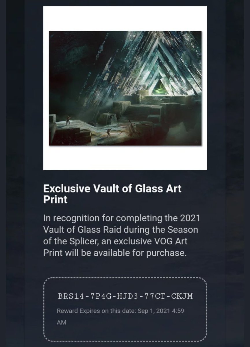 Destiny 2 Rewards (Legacy account) tweet media