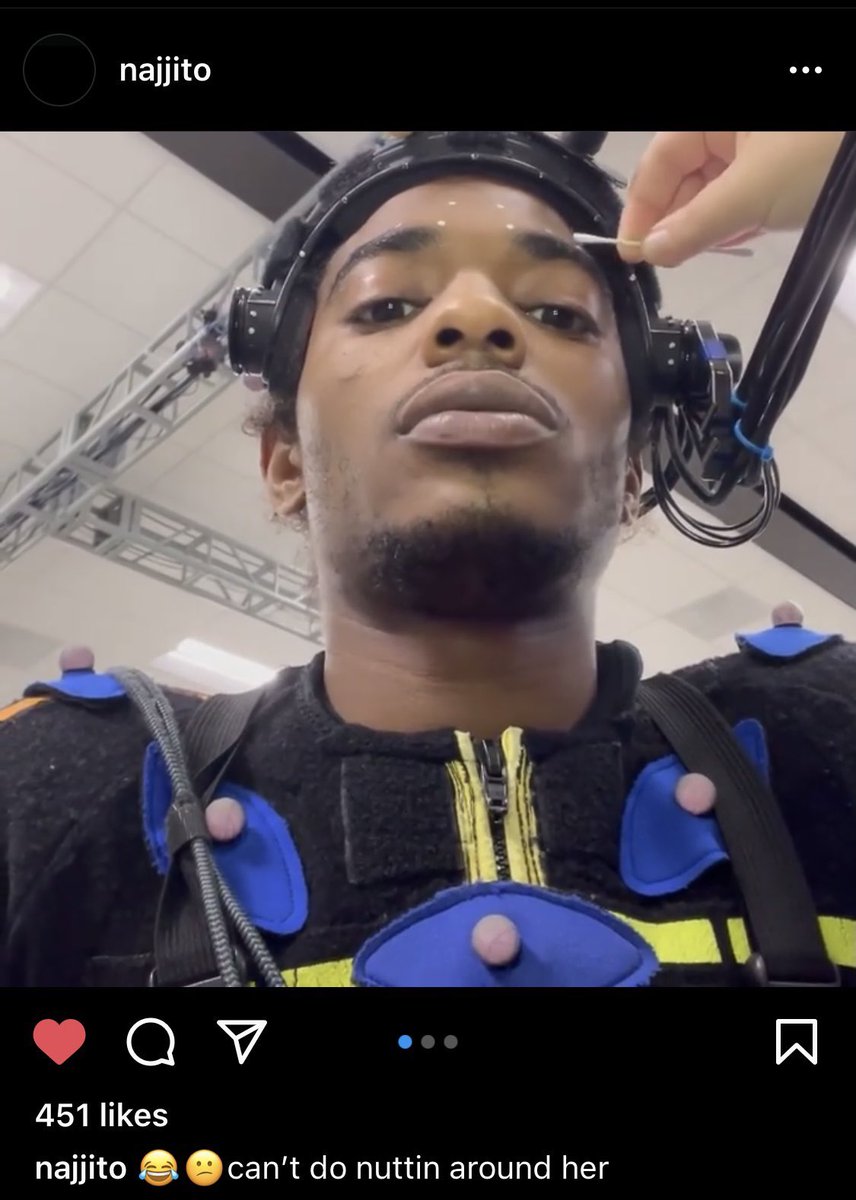 Daily Miles Morales on Twitter: "Nadji Jeter, Miles' voice actor for Insomniac's Spider-Man, posted and deleted a picture on his Instagram of himself in a mo-cap suit. Could he be doing mo-cap