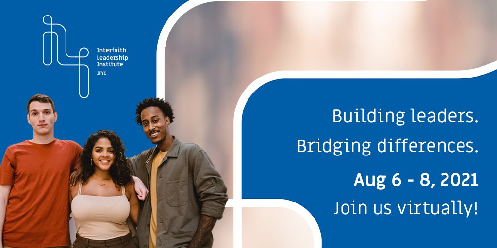 interfaithusa's tweet photo. Do you care about the future of our religiously diverse society? Learn about the #IFYCILI! Learn, train, share, and get inspired!
More info: https://t.co/S5NaCKk26p https://t.co/TOt2jP9bHE