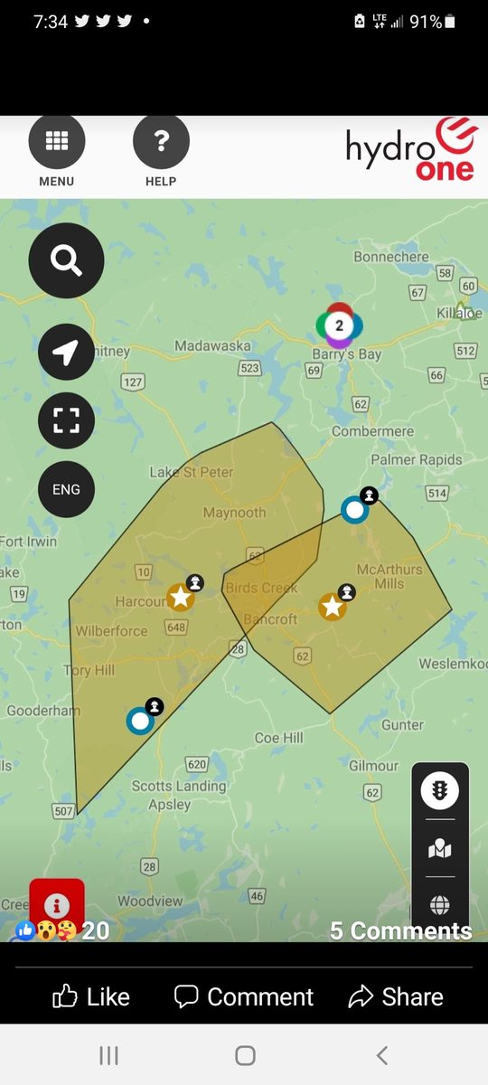 Woo hoo and we have power