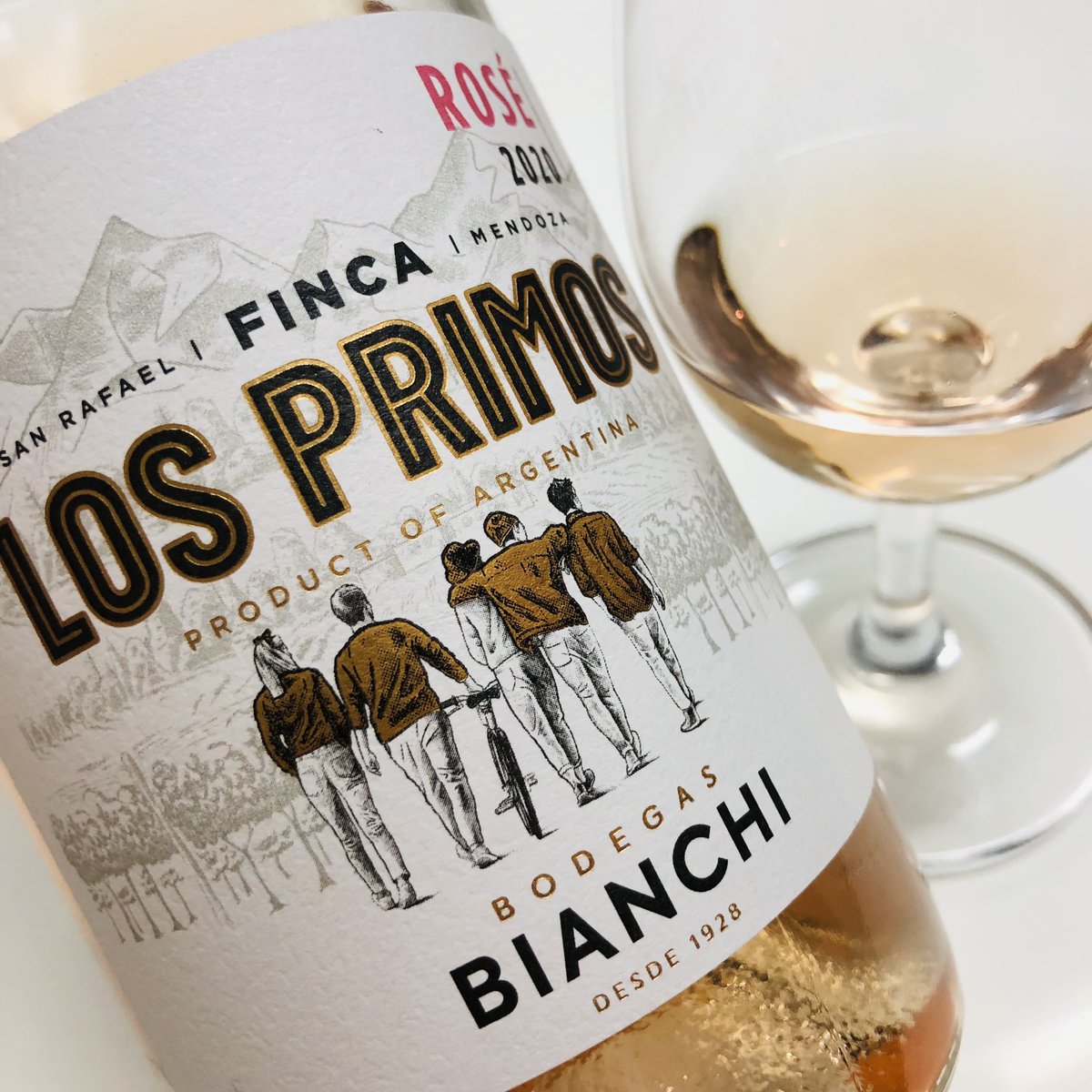 🇦🇷🍷 Finca Los Primos Rosé 2020 - Bodegas Bianchi 😊

#vinoargentino #winelover