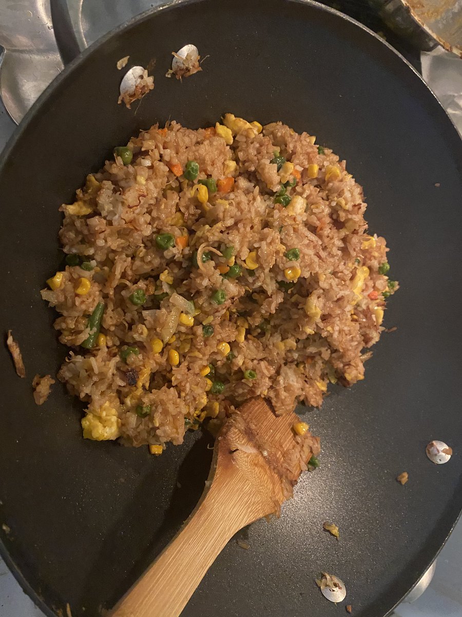 rfarrell90's tweet image. Homemade fried rice, yummy yummy