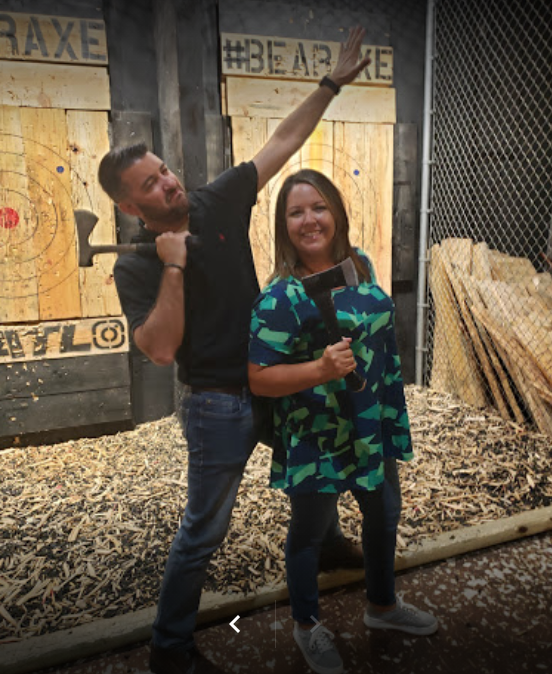 bearaxethrowing's tweet photo. Who are you bringing to your next booking at #BearAxeThrowing? Tag em in the comments! 🐻
📷 : Jen Parker https://t.co/0Rus55wH8o
