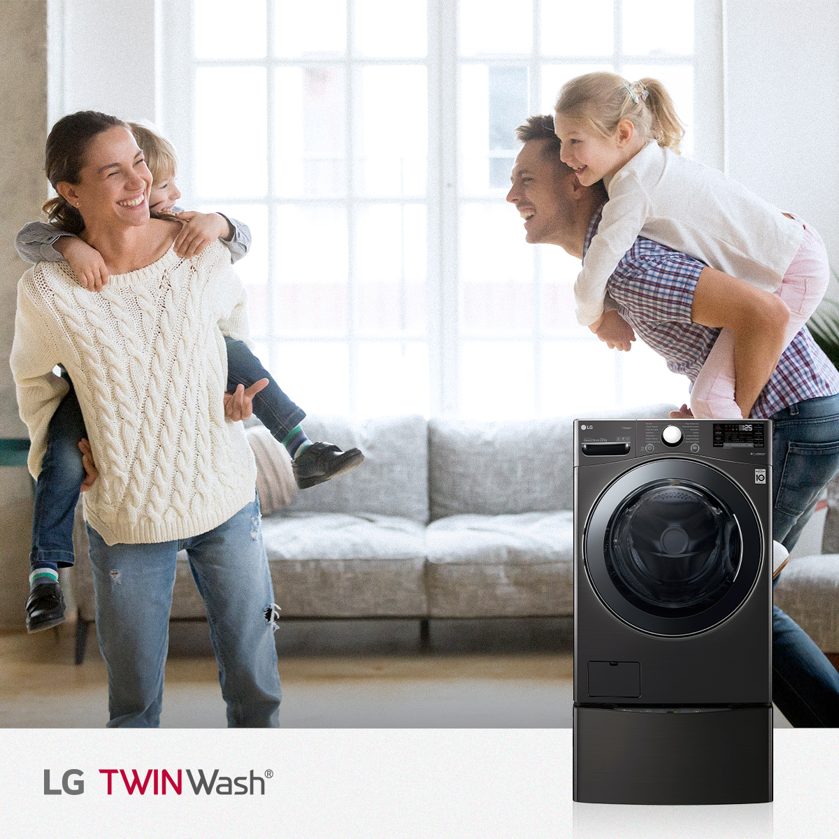lg_colombia's tweet photo. ¡Tener tu ropa limpia nunca fue tan fácil! Con la tecnología de las Lavadoras LG #TwinWash podrás lavar dos cargas al tiempo, permitiéndote tener tus prendas siempre listas.

Conoce más  https://t.co/3u4qYS2vSl https://t.co/OmQJSUJbhe