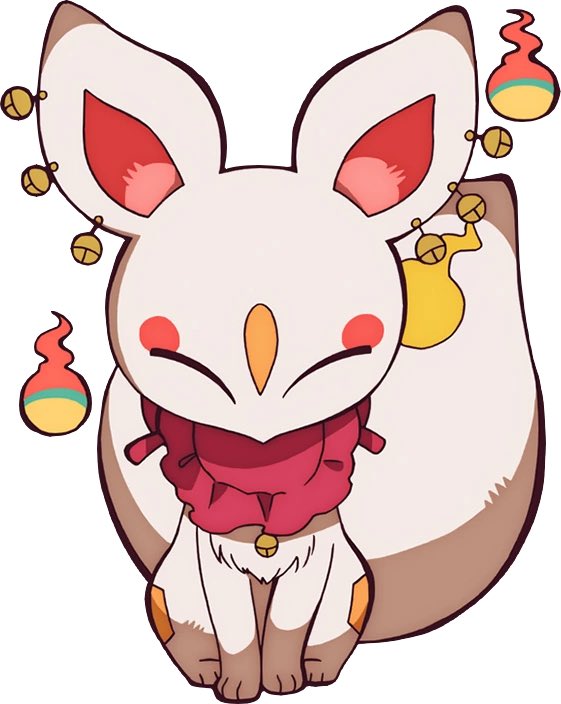 foxcharas's tweet image. The fox of the night is yako from toilet bound hanako kun! She is a kitsune 🦊