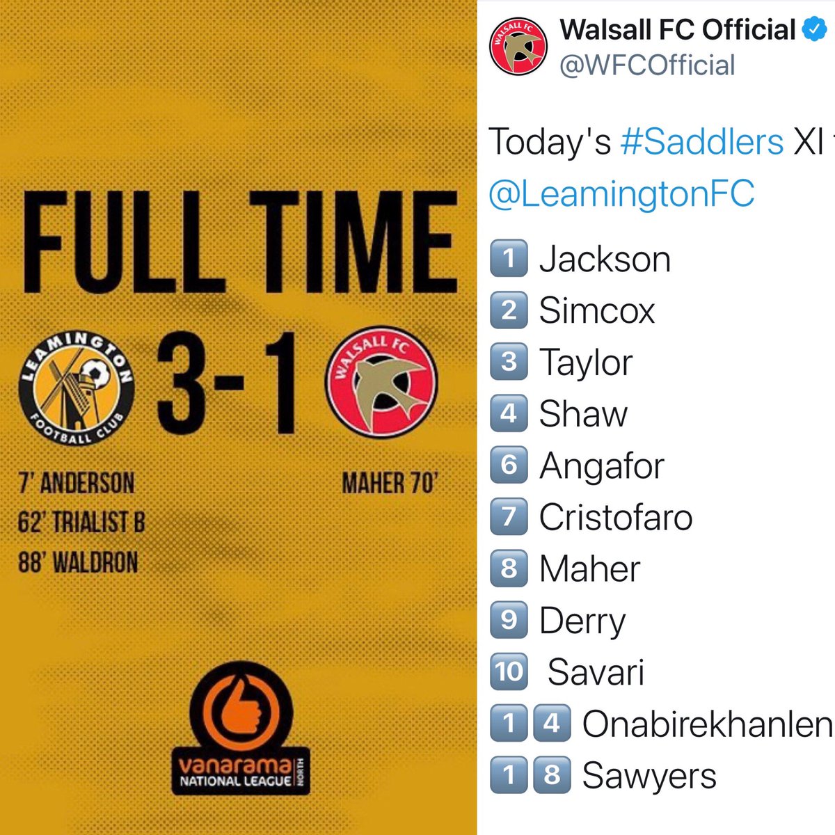 SolihullAcadFC's tweet image. Great to see one of our former @jpluk players Noel Angafor, in the starting lineup for @WFCOfficial tonight against our partner club @LeamingtonFC 

Well done Noel 👏⚽️👏

#solihullacademyfc 
#leamingtonfc 
#allaboutdevelopment