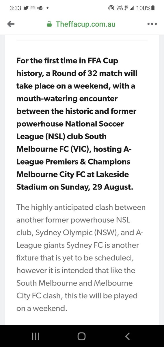 olympic_101's tweet photo. LATEST: our @FFACup match @SydneyOlympicFC vs @SydneyFC is marked as a weekend fixture, post-COVID lockdown.

Who thinks we can get 10,000-plus at Belmore on a Sunday night?

#FFACup #CMONOLYMPIC https://t.co/Yu0E78Rfok