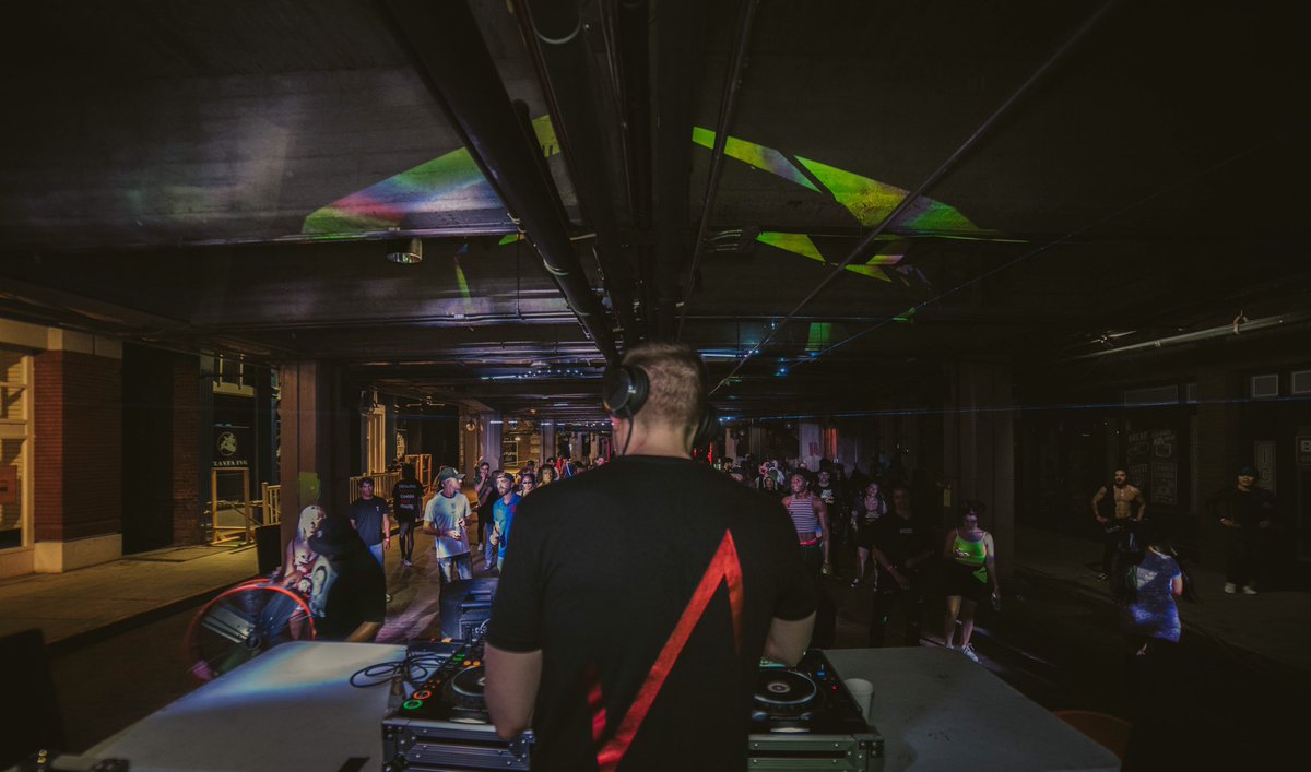 noneothervisual's tweet image. The techno king @SamWolfeMusic 📸 #noneothervisuals #atlantatechno #techno