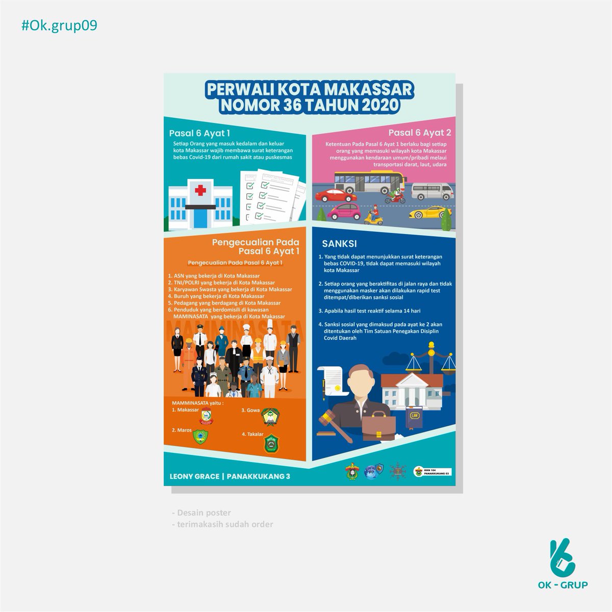 ok_grup's tweet photo. Halo teman teman pejuang KKN dimanapun Anda berada.

pengen buat poster menarik untuk proker KKN teman-teman?

ok.grup siap melayani Anda!

#desainposter #desainpamflet #poster #posterdesign #paindesign #designpamflet #poster #posterkeren #jasadesain #jasadesainposter https://t.co/LzqphoZFJp