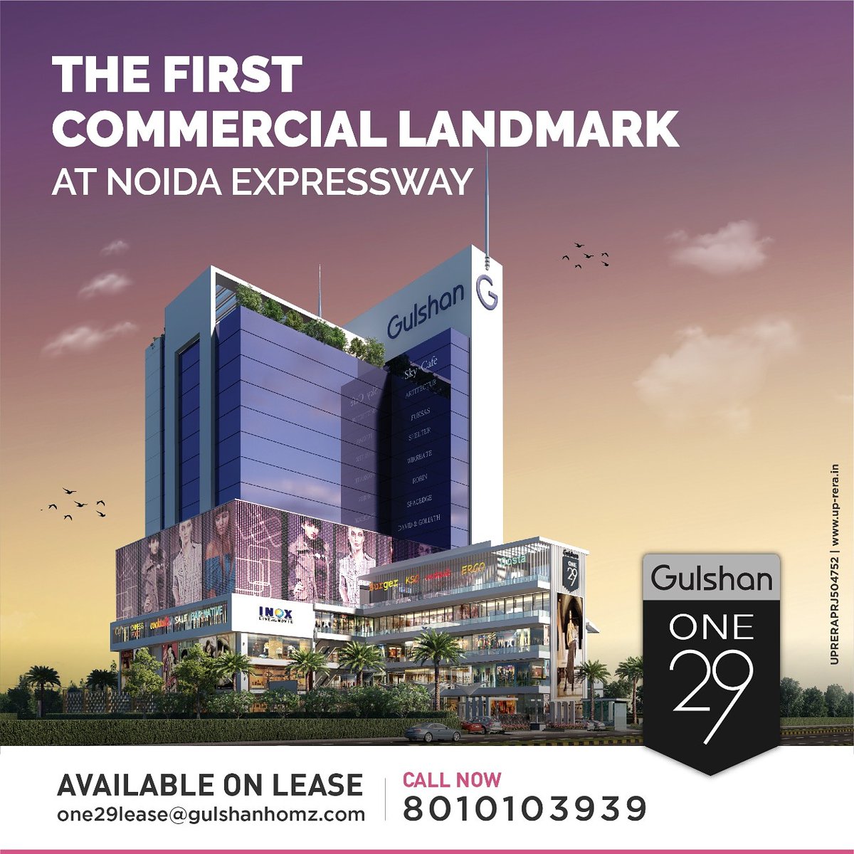 GulshanOne29's tweet photo. #GulshanOne29 is the first commercial landmark in #NoidaExpressway, which brings the world’s most acclaimed corporate companies to conquer new pinnacles.
For queries reach out to us at https://t.co/K8u7N9VgcD

#Gulshan #Sector129Noida #Entertainment #AvailableOnLease #FitOutReady https://t.co/Z30oUtiE4z