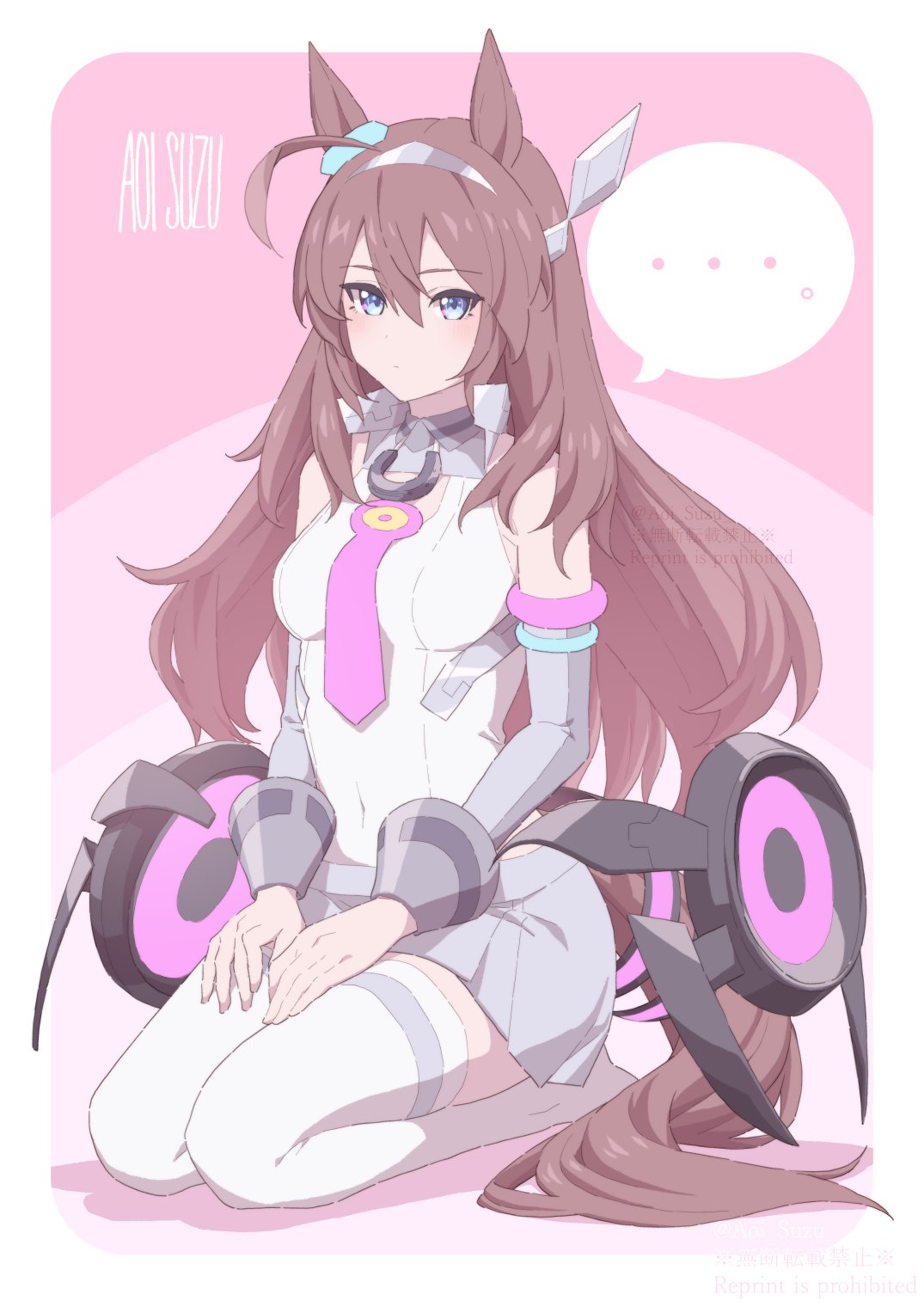 ウマ娘 正座するミホノブルボン イラスト ウマ娘うまぴょいまとめ