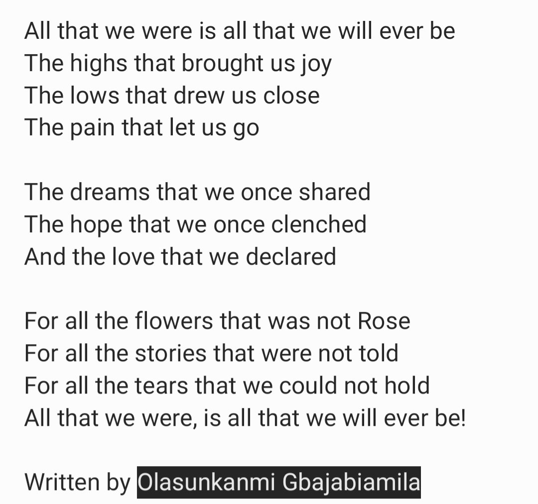 sunkanmigbaja's tweet image. All That We Were Is All That We Will Ever Be. #pengame