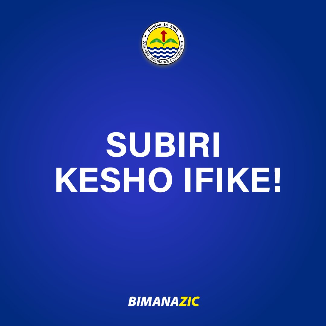 Zic_znz's tweet photo. #Bimapopote #daressalaam #insurance #tanzania #bimanazic #zicznz https://t.co/1ry2beRuLL