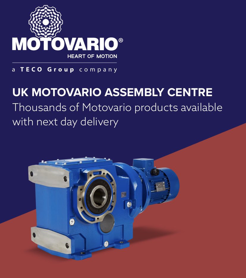 As a Motovario Assembly Centre, we are officially certified by the main factory in Italy to build a wide range of Motovario geared motors for fast UK wide delivery.

Find out more: macnextday.co.uk