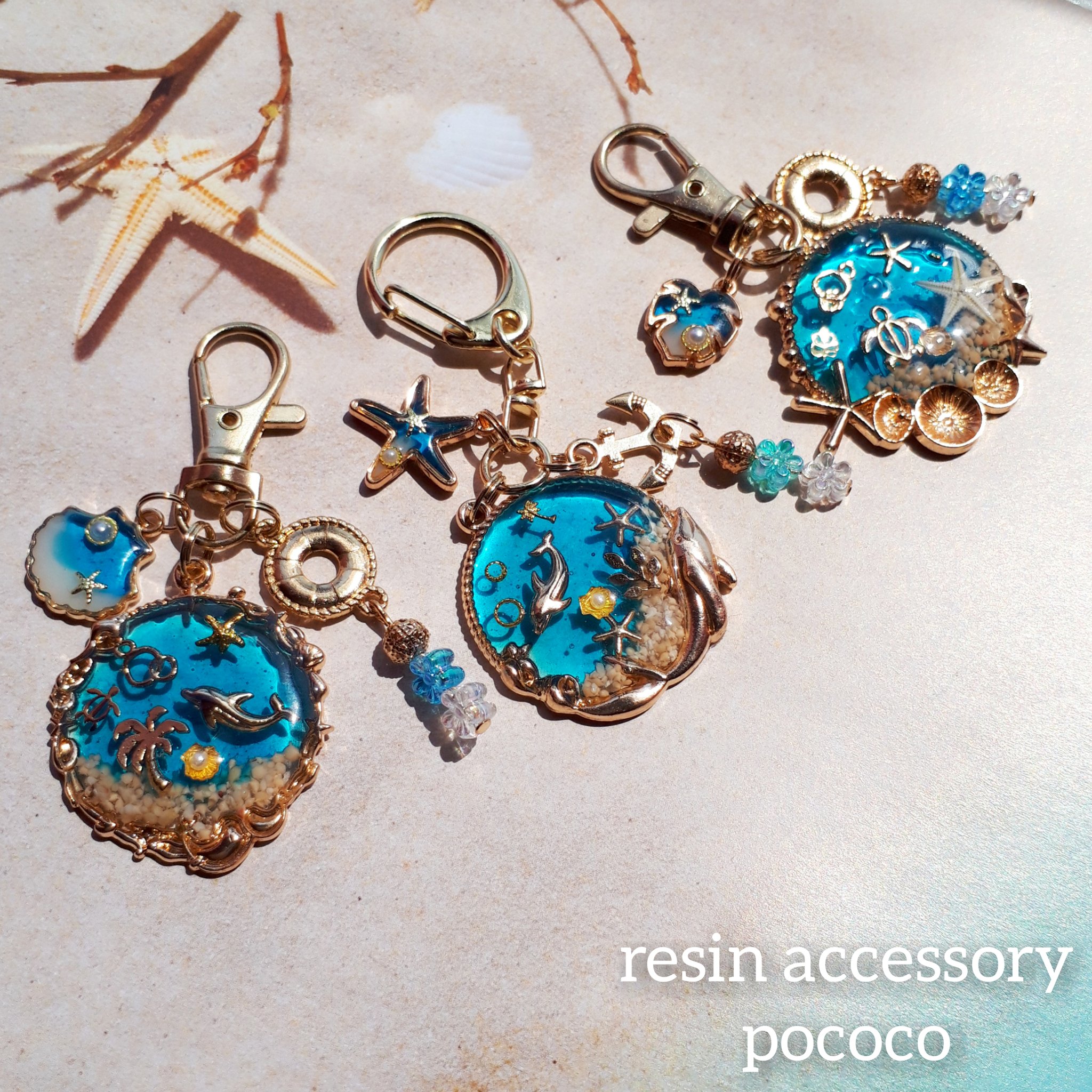 Pococo レジンアクセサリー Pococo Twitter