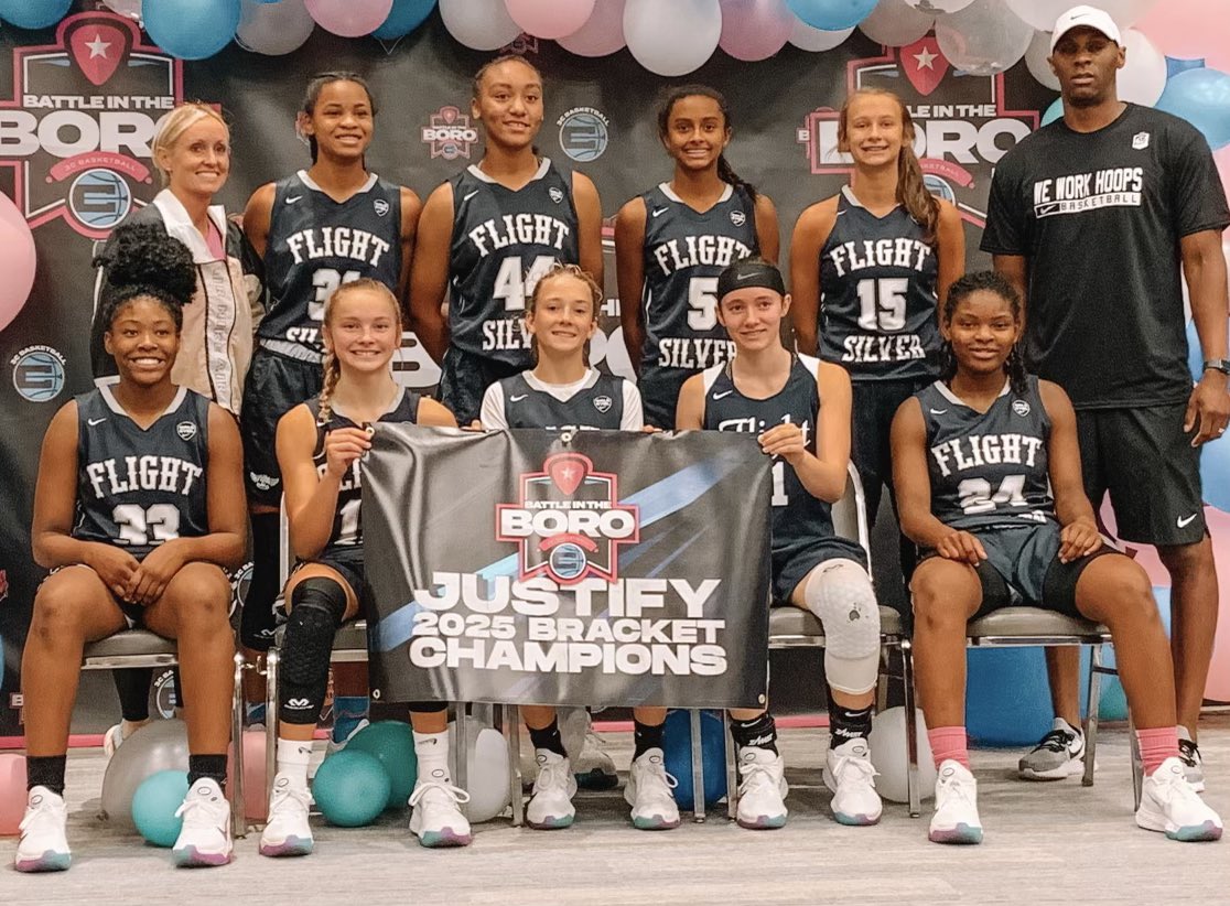 2025 TN Flight Silver - Ayers. Battle in the Boro CHAMPS!!! 8 Days / 2 Tournaments / UNDEFEATED 🏆 Can’t wait for Orlando!!!