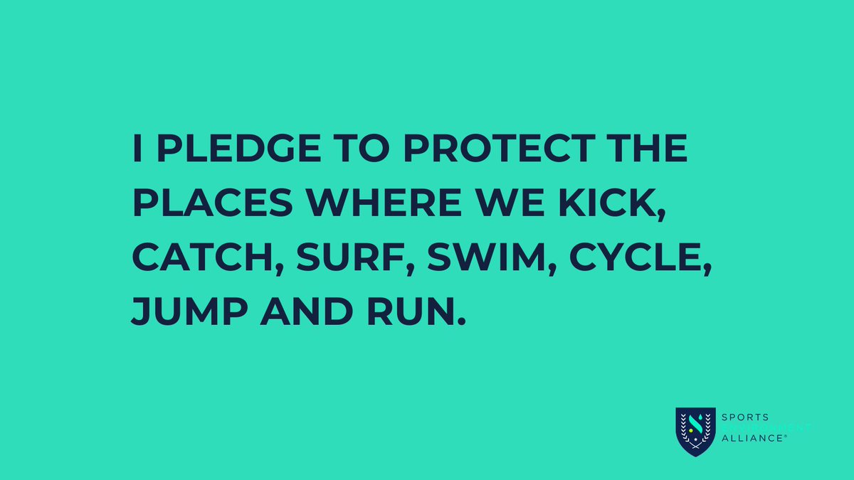 SEA_theChange's tweet photo. Let's take a moment to renew our pledge to our shared future and the places where we play. πππ³
#SEAPledge #SEA_theChange #NoPlanetNoPlay #climatechange #sustainability #sustainablesport https://t.co/D7ReFQfFeJ