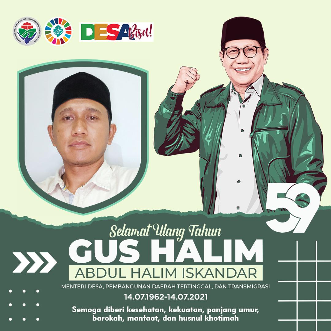 EsteFadlun's tweet photo. Selamat milad ke 59 thn Gus Menteri Desa, semoga diberikan kesehatan dan keberkahan, Aamiin
#GusHalim59Tahun 
@halimiskandarnu 
@malik_haramain 
@azzameldzikrie 
@taufikmadjid71
@fachrilabalado 
@SukoyoKasekpro 
@tppkemendes 
@HasanZulfahmi 
@Mursyidan10 https://t.co/Z9BzrDFClf