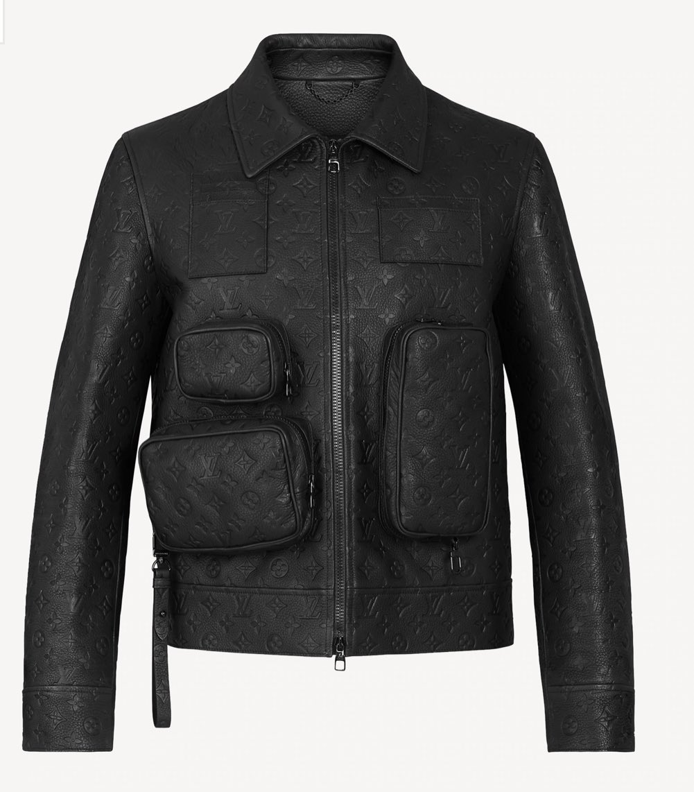 Romega TV on X: #ChristianNodal wearing Louis Vuitton monogram embossed  utility jacket. #PinkCarpetMTVMIAW  / X