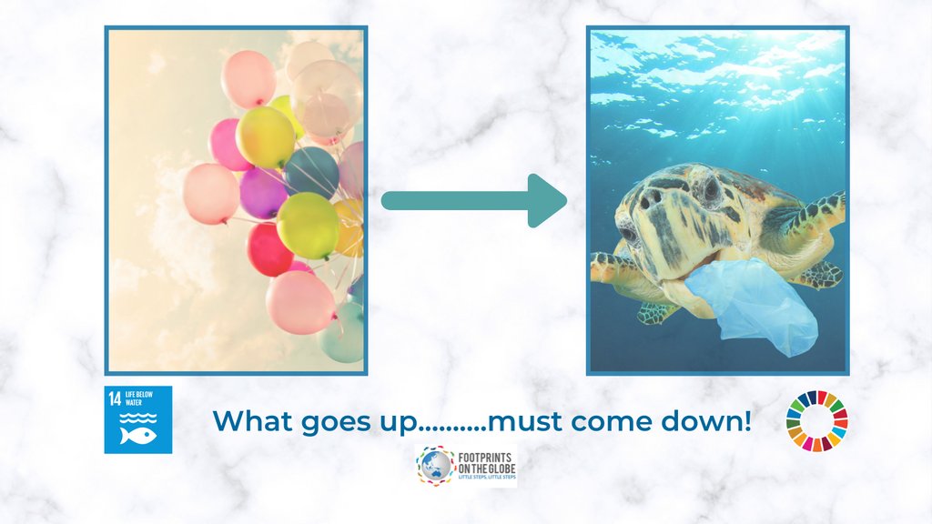 Great news this week!🎈❌

Releasing balloons into the environment is now recognised as littering &amp; illegal in Victoria, Australia.

#balloonsblow  @EPA_Victoria @zoosvictoria @noballoonrelease #LittleSteps  #TeachSDGs  #PlasticFreeJuly <a href="/Take3fortheSea/">Take 3</a> #LittleSteps👣🌏