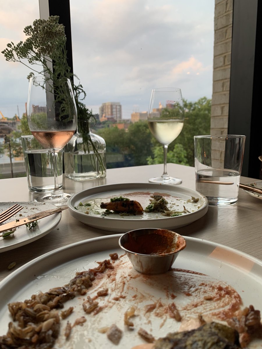 So grateful to share an amazing dinner with family at ⁦<a href="/owamni/">Owamni</a>⁩  - a landmark Indigenous restaurant on Dakota land. ⁦#owamni #owamniyomni ⁦#onlyinminnesota ⁦⁦<a href="/the_sioux_chef/">The Sioux Chef</a>⁩