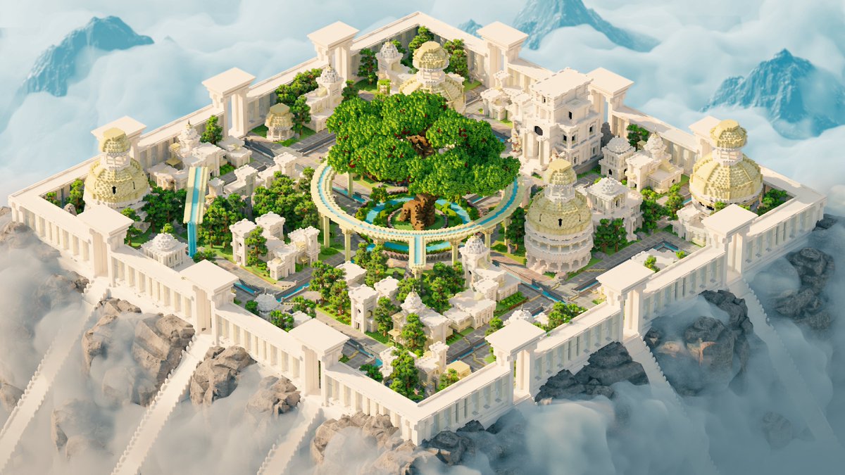 "New Jerusalém"

Built by me 
Built on <a href="/BuildersRefuge/">Builder's Refuge</a> 
Rendered by <a href="/Dxnkbarkeit/">Dankbarkeit</a> 
Made for <a href="/keystone_builds/">Keystone Builds</a>